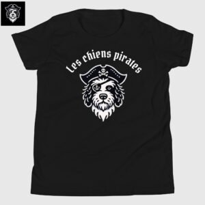 T-shirt collector des chiens pirates