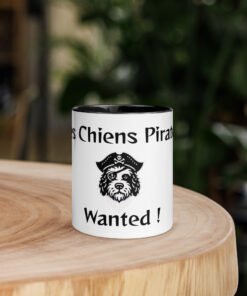 Alternative view of Mug Noir Collector – Les Chiens Pirates | Édition Limitée et Unique