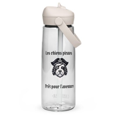 Gourde CamelBak transparente pour enfants – Édition Les Chiens Pirates