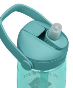 Gourde CamelBak turquoise pour enfants – bouchon avec paille rétractable