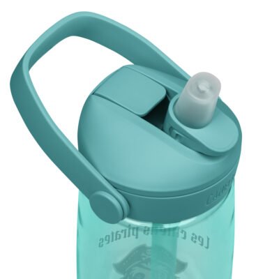 Gourde CamelBak turquoise pour enfants – bouchon avec paille rétractable
