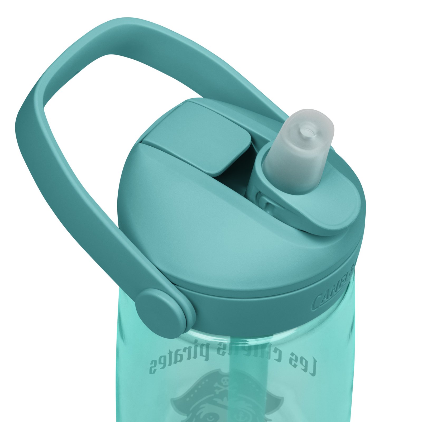 Gourde CamelBak turquoise pour enfants – bouchon avec paille rétractable