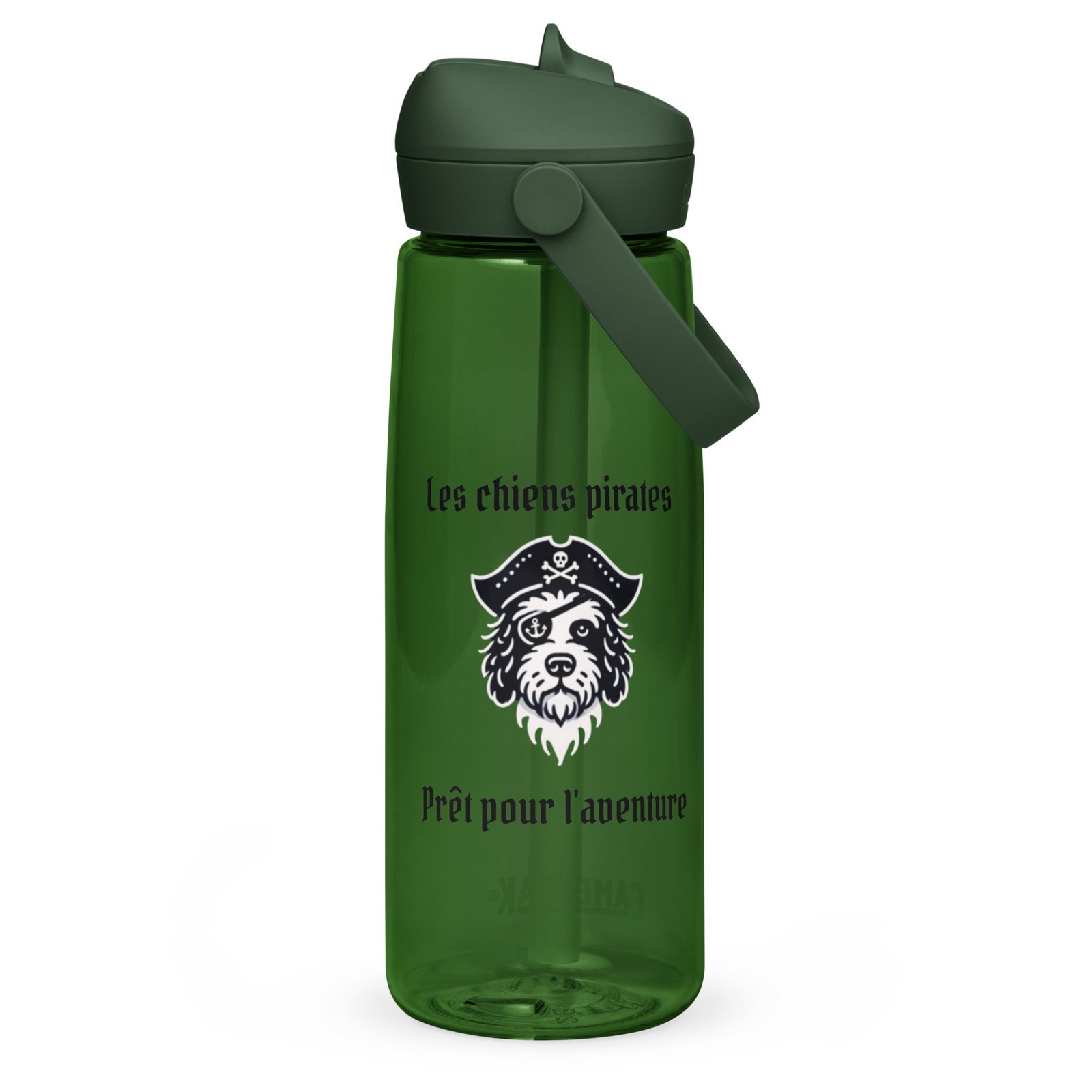 Gourde CamelBak verte pour enfants – Les Chiens Pirates