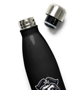 Bouchon ouvert de la gourde isotherme enfant Les Chiens Pirates en acier inoxydable